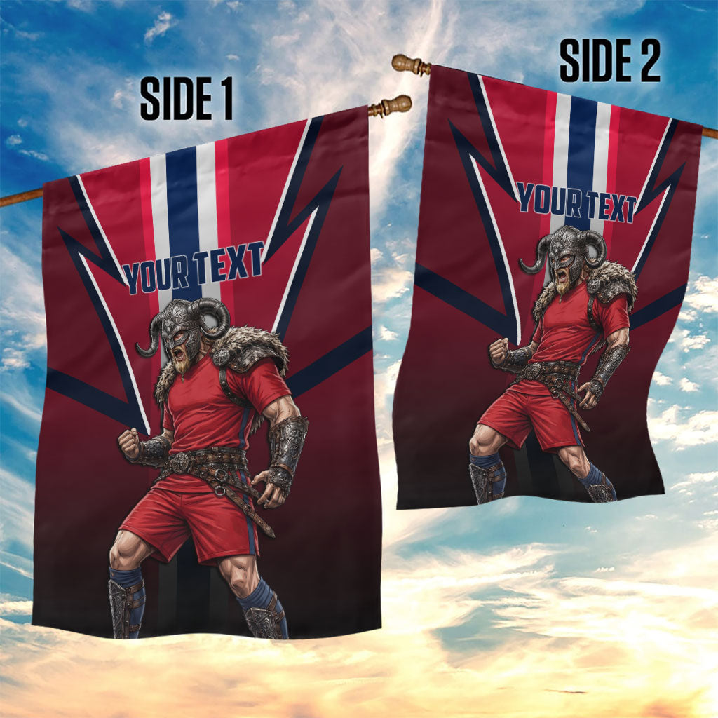 Personalized Norway Viking Garden Flag Nordic Flag Sports Style