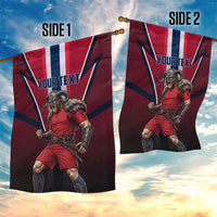 Personalized Norway Viking Garden Flag Nordic Flag Sports Style