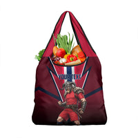 Personalized Norway Viking Grocery Bag Nordic Flag Sports Style