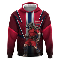 Personalized Norway Viking Hoodie Nordic Flag Sports Style