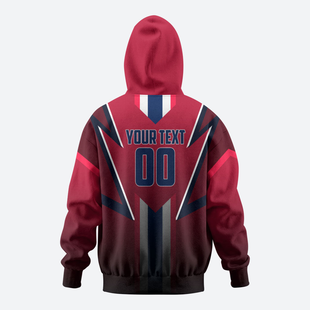 Personalized Norway Viking Hoodie Nordic Flag Sports Style