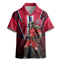 Personalized Norway Viking Kid Hawaiian Shirt Nordic Flag Sports Style