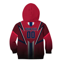 Personalized Norway Viking Kid Hoodie Nordic Flag Sports Style