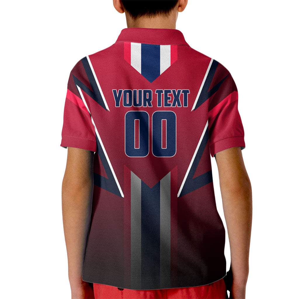 Personalized Norway Viking Kid Polo Shirt Nordic Flag Sports Style