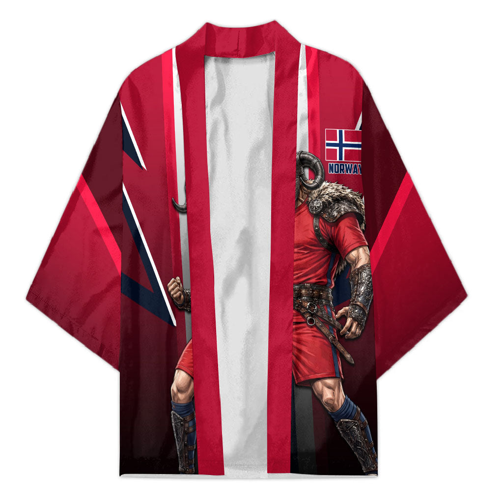 Personalized Norway Viking Kimono Nordic Flag Sports Style