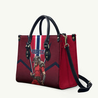 Personalized Norway Viking Leather Bag Nordic Flag Sports Style
