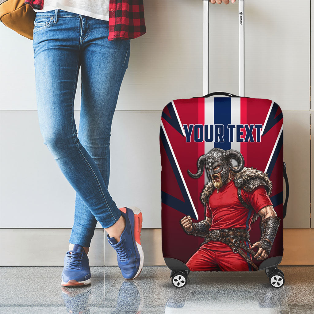 Personalized Norway Viking Luggage Cover Nordic Flag Sports Style