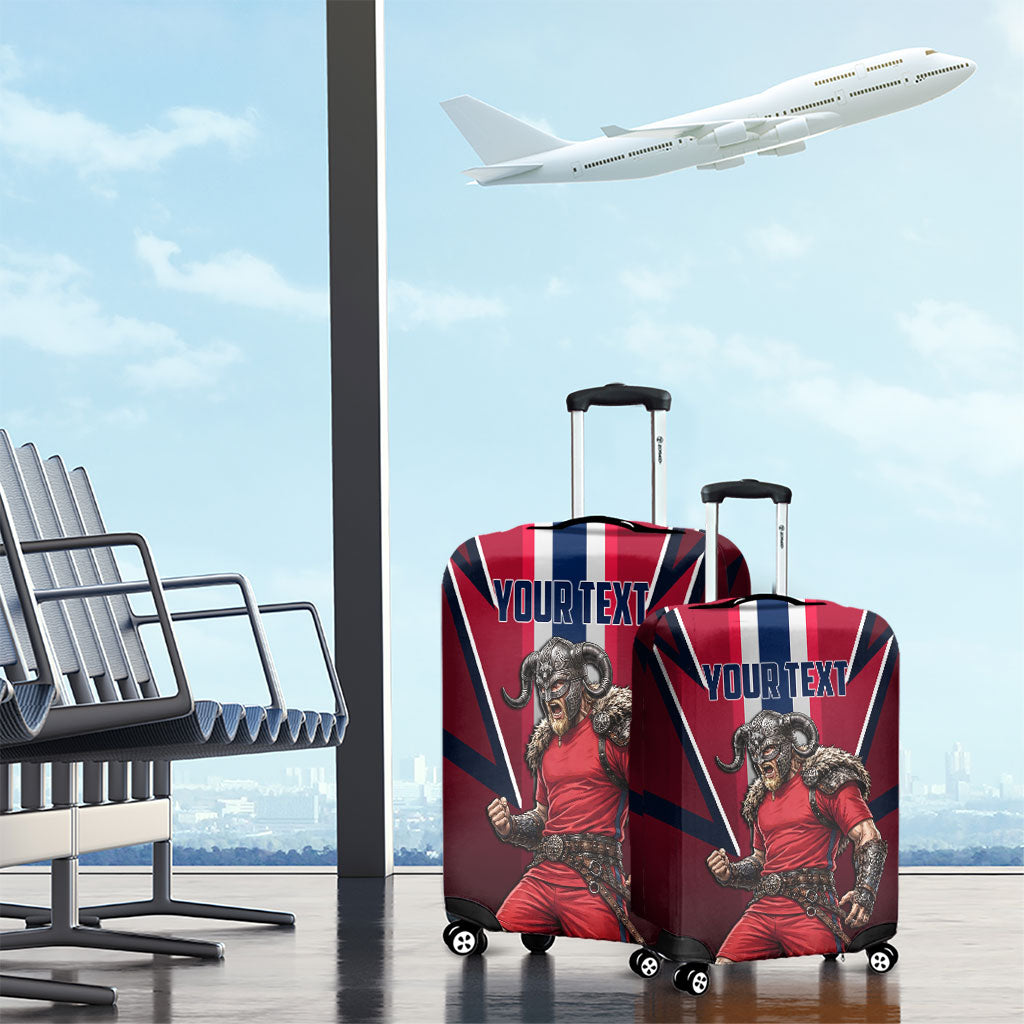 Personalized Norway Viking Luggage Cover Nordic Flag Sports Style