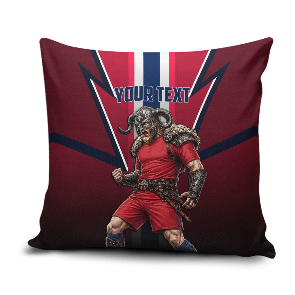Personalized Norway Viking Pillow Cover Nordic Flag Sports Style