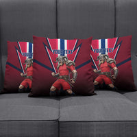 Personalized Norway Viking Pillow Cover Nordic Flag Sports Style