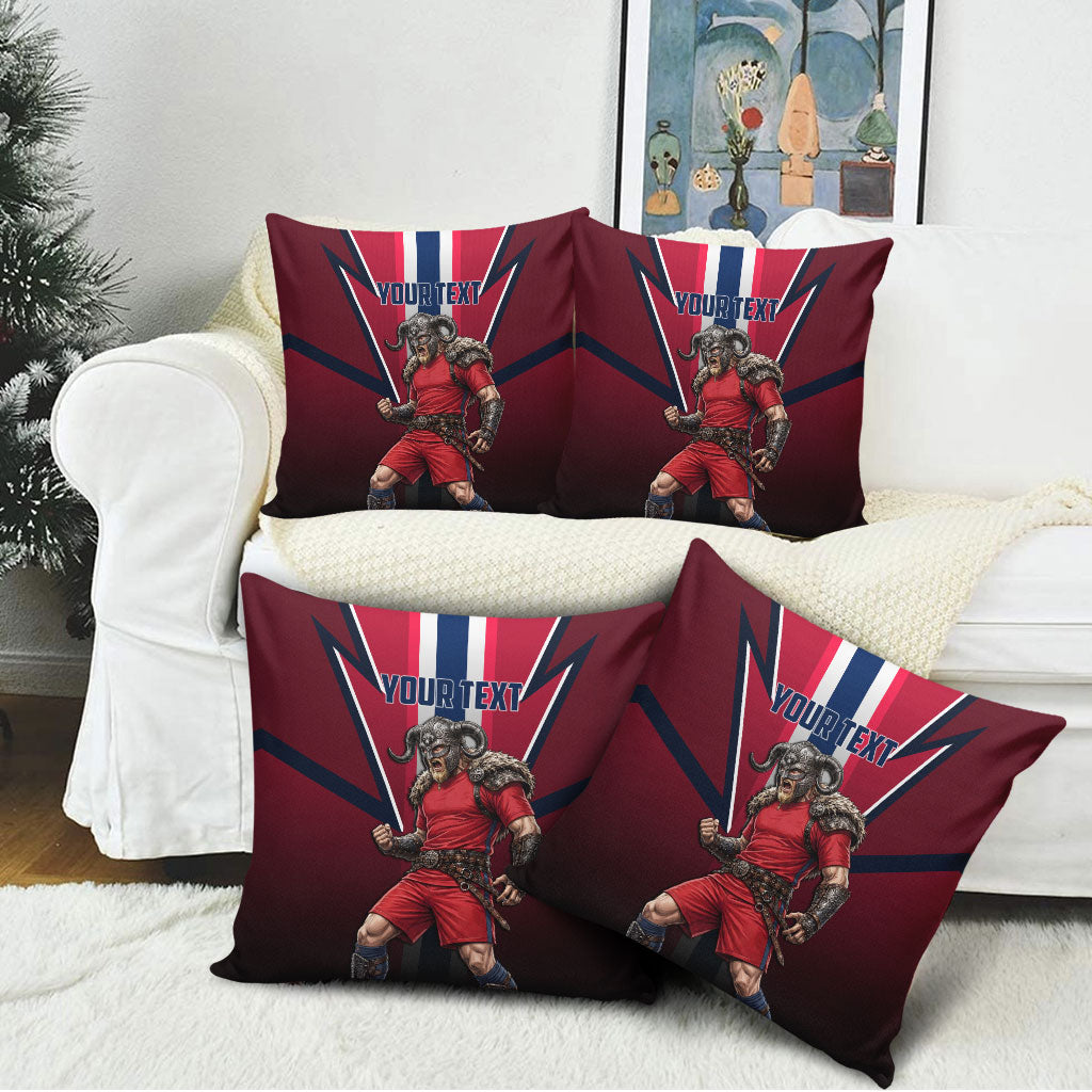 Personalized Norway Viking Pillow Cover Nordic Flag Sports Style