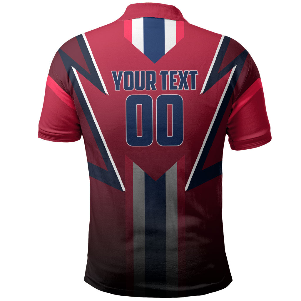 Personalized Norway Viking Polo Shirt Nordic Flag Sports Style