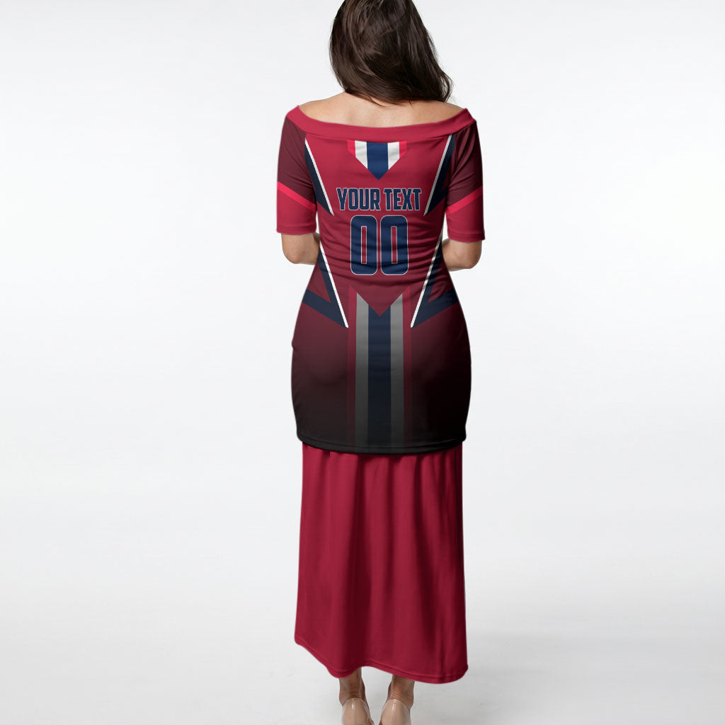 Personalized Norway Viking Puletasi Nordic Flag Sports Style