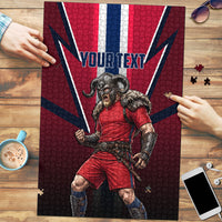 Personalized Norway Viking Puzzle Nordic Flag Sports Style