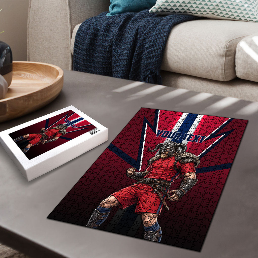 Personalized Norway Viking Puzzle Nordic Flag Sports Style