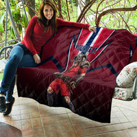 Personalized Norway Viking Quilt Nordic Flag Sports Style