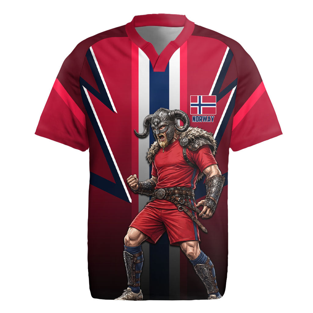 Personalized Norway Viking Rugby Jersey Nordic Flag Sports Style