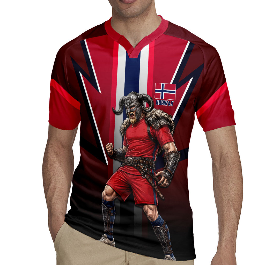 Personalized Norway Viking Rugby Jersey Nordic Flag Sports Style