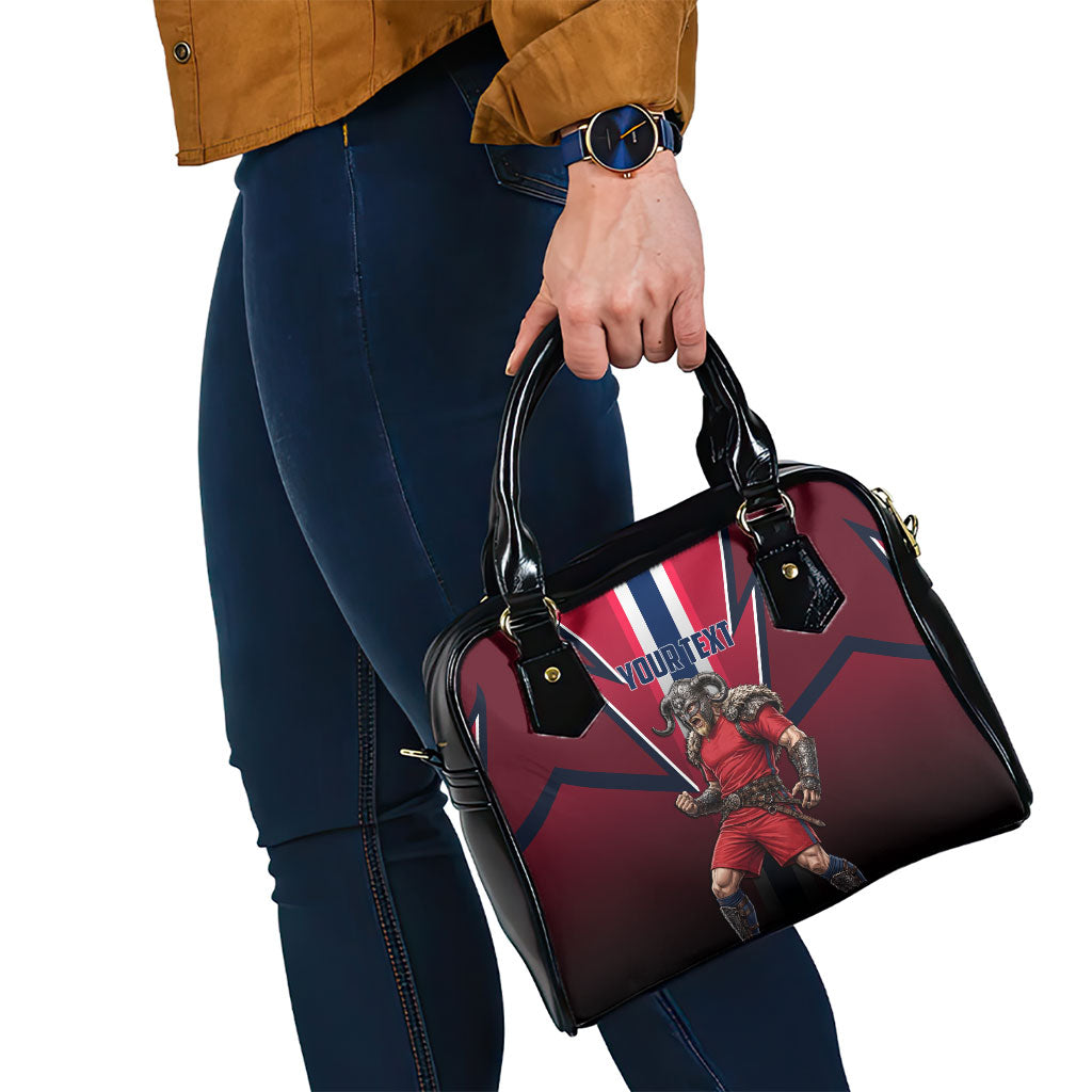 Personalized Norway Viking Shoulder Handbag Nordic Flag Sports Style