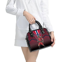 Personalized Norway Viking Shoulder Handbag Nordic Flag Sports Style