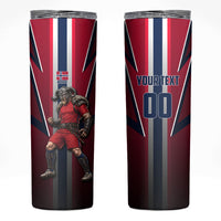 Personalized Norway Viking Skinny Tumbler Nordic Flag Sports Style