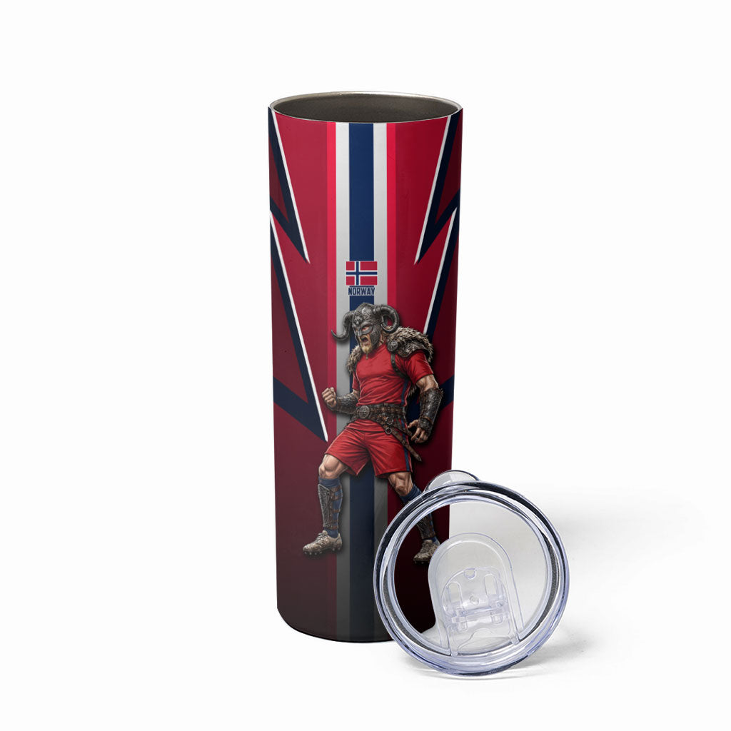 Personalized Norway Viking Skinny Tumbler Nordic Flag Sports Style