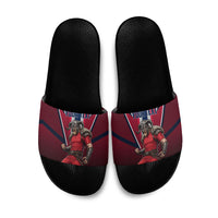 Personalized Norway Viking Slide Sandals Nordic Flag Sports Style