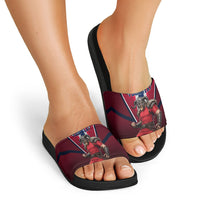Personalized Norway Viking Slide Sandals Nordic Flag Sports Style
