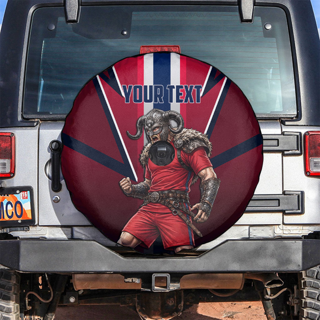 Personalized Norway Viking Spare Tire Cover Nordic Flag Sports Style