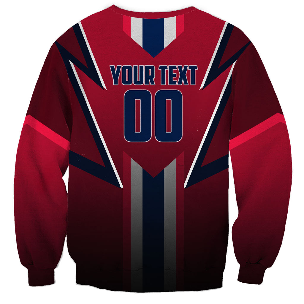 Personalized Norway Viking Sweatshirt Nordic Flag Sports Style
