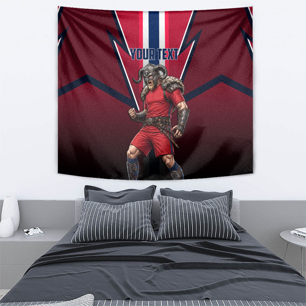 Personalized Norway Viking Tapestry Nordic Flag Sports Style