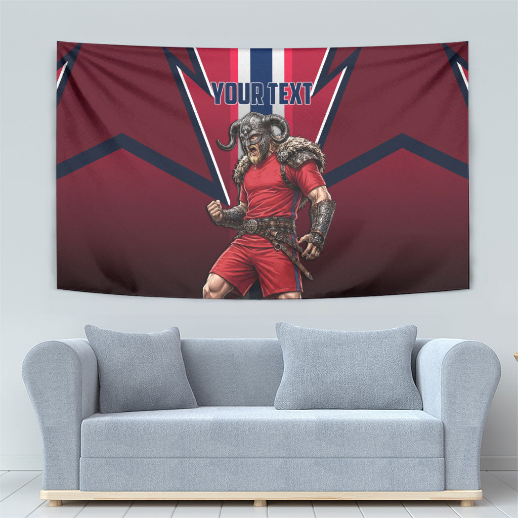 Personalized Norway Viking Tapestry Nordic Flag Sports Style