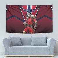 Personalized Norway Viking Tapestry Nordic Flag Sports Style