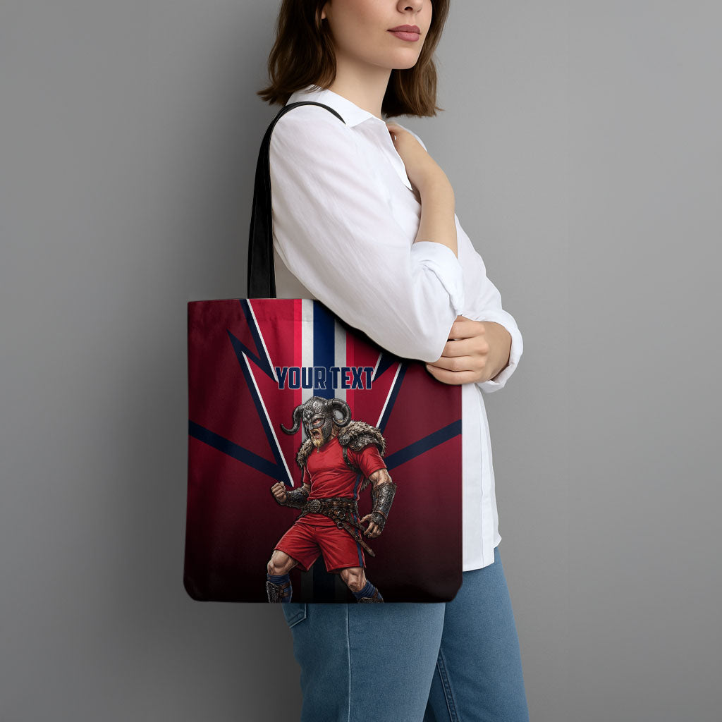 Personalized Norway Viking Tote Bag Nordic Flag Sports Style