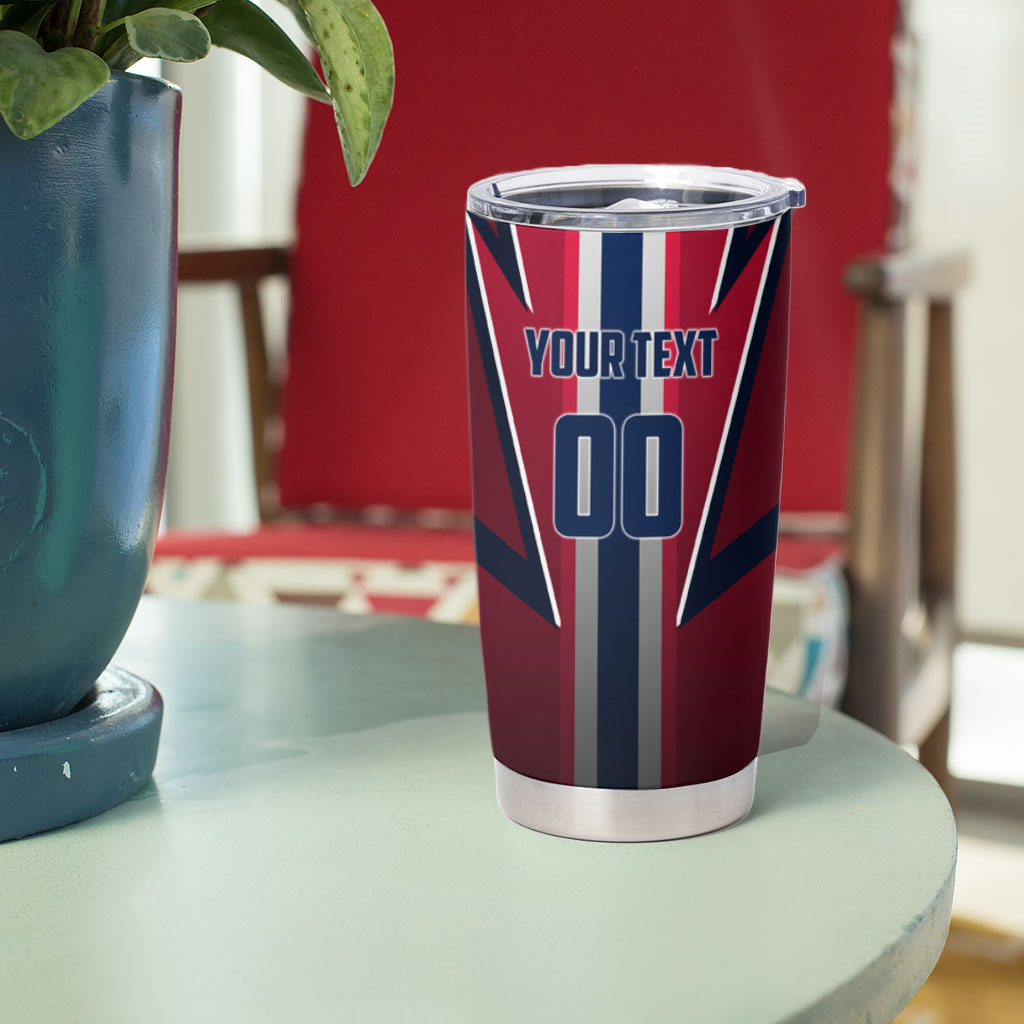 Personalized Norway Viking Tumbler Cup Nordic Flag Sports Style