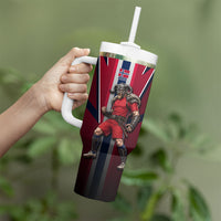 Personalized Norway Viking Tumbler With Handle Nordic Flag Sports Style