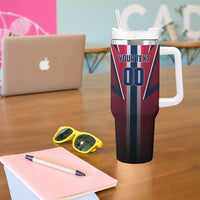 Personalized Norway Viking Tumbler With Handle Nordic Flag Sports Style