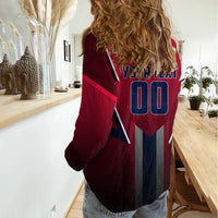 Personalized Norway Viking Women Casual Shirt Nordic Flag Sports Style