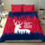 Norway Svalbard Bedding Set with Reindeer Silhouette Forest and Norwegian Flag - Wonder Print Shop