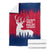 Norway Svalbard Blanket with Reindeer Silhouette Forest and Norwegian Flag - Wonder Print Shop