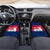 Norway Svalbard Car Mats with Reindeer Silhouette Forest and Norwegian Flag - Wonder Print Shop