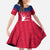 Norway Svalbard Family Matching Summer Maxi Dress and Hawaiian Shirt with Reindeer Silhouette Forest and Norwegian Flag - Wonder Print Shop