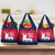 Norway Svalbard Grocery Bag with Reindeer Silhouette Forest and Norwegian Flag - Wonder Print Shop
