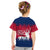 Norway Svalbard Kid T Shirt with Reindeer Silhouette Forest and Norwegian Flag - Wonder Print Shop