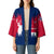Norway Svalbard Kimono with Reindeer Silhouette Forest and Norwegian Flag - Wonder Print Shop