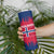 Norway Svalbard Skinny Tumbler with Reindeer Silhouette Forest and Norwegian Flag - Wonder Print Shop