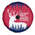 Norway Svalbard Spare Tire Cover with Reindeer Silhouette Forest and Norwegian Flag - Wonder Print Shop