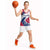 Svalbard Norway Basketball Jersey with Polar Bear Forest and Norwegian Flag - Wonder Print Shop
