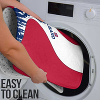 Svalbard Norway Bathroom Set with Polar Bear Forest and Norwegian Flag - Wonder Print Shop