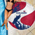 Svalbard Norway Beach Blanket with Polar Bear Forest and Norwegian Flag - Wonder Print Shop